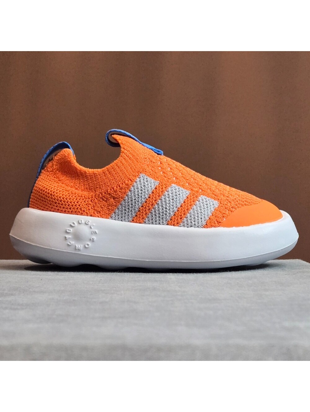 adidas Bubblecomfy - Orange / White (JP9305) Child's Size 6K